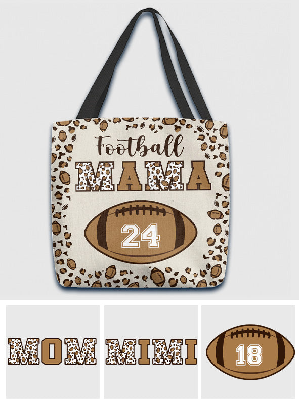 Maman de footballeur - Sac fourre-tout de football personnalisé