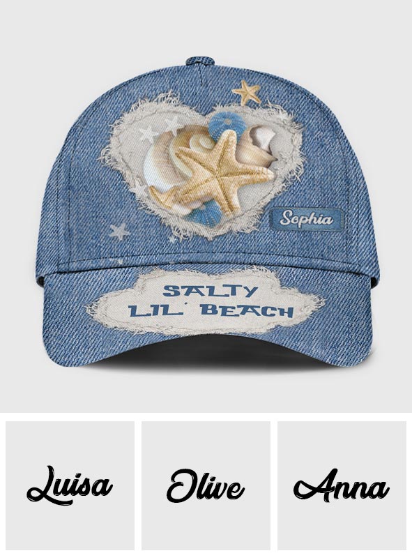 Salty Lil Beach - Casquette classique personnalisée pour amoureux de la mer