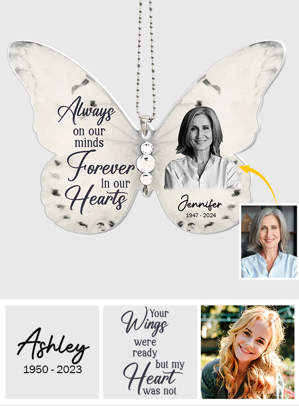 I Have You In My Heart - Personalized Memorial Car Ornament