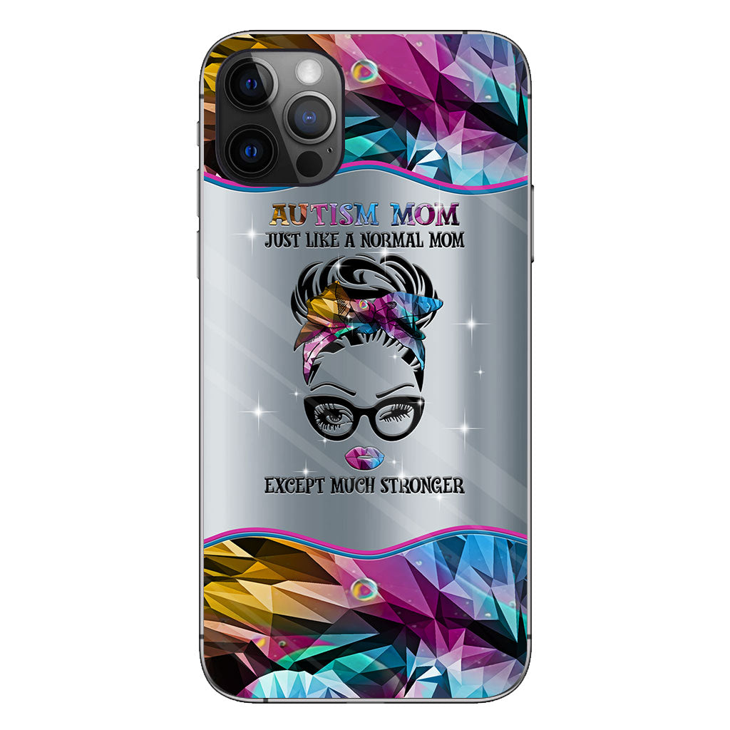 Coque de téléphone personnalisée Much Stronger pour la sensibilisation à l'autisme