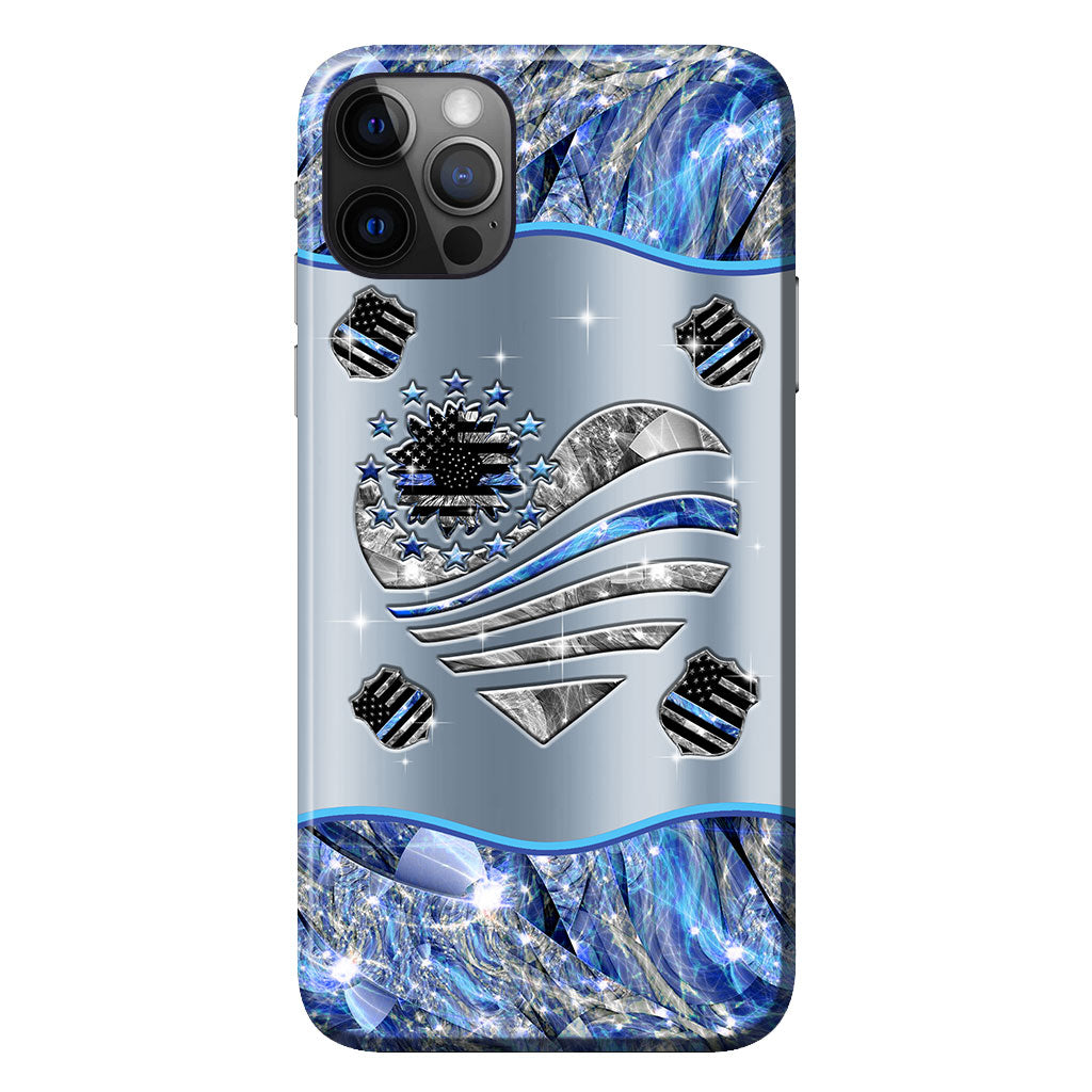 Supporting The Paws - Police Officer Personalized Phone Case