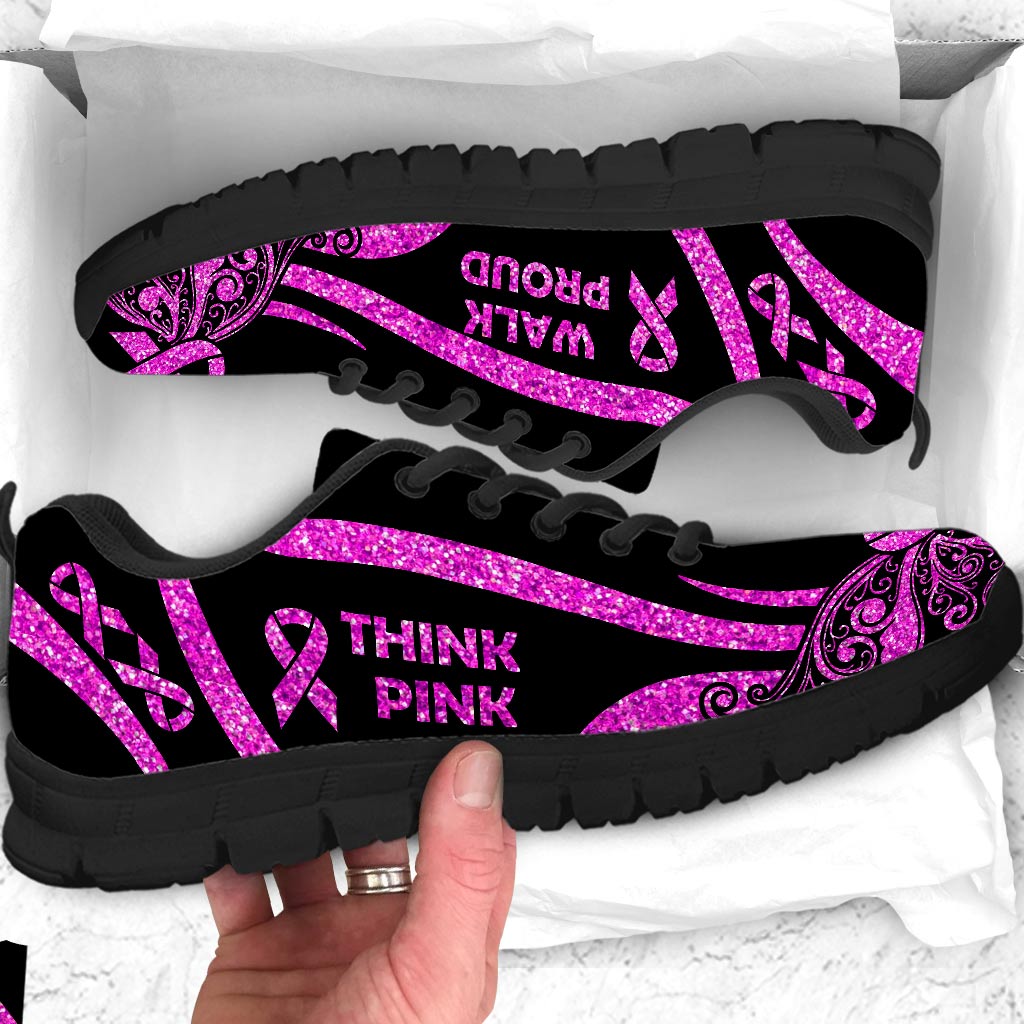 Baskets Think Pink Walk Proud pour la sensibilisation au cancer du sein 0622