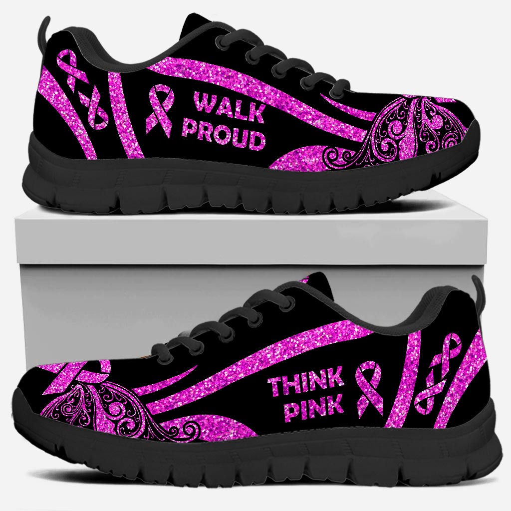 Baskets Think Pink Walk Proud pour la sensibilisation au cancer du sein 0622