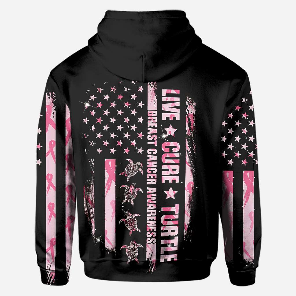 Turtle Breast Cancer Awareness - Breast Cancer Awareness All Over T-shirt and Hoodie 0822