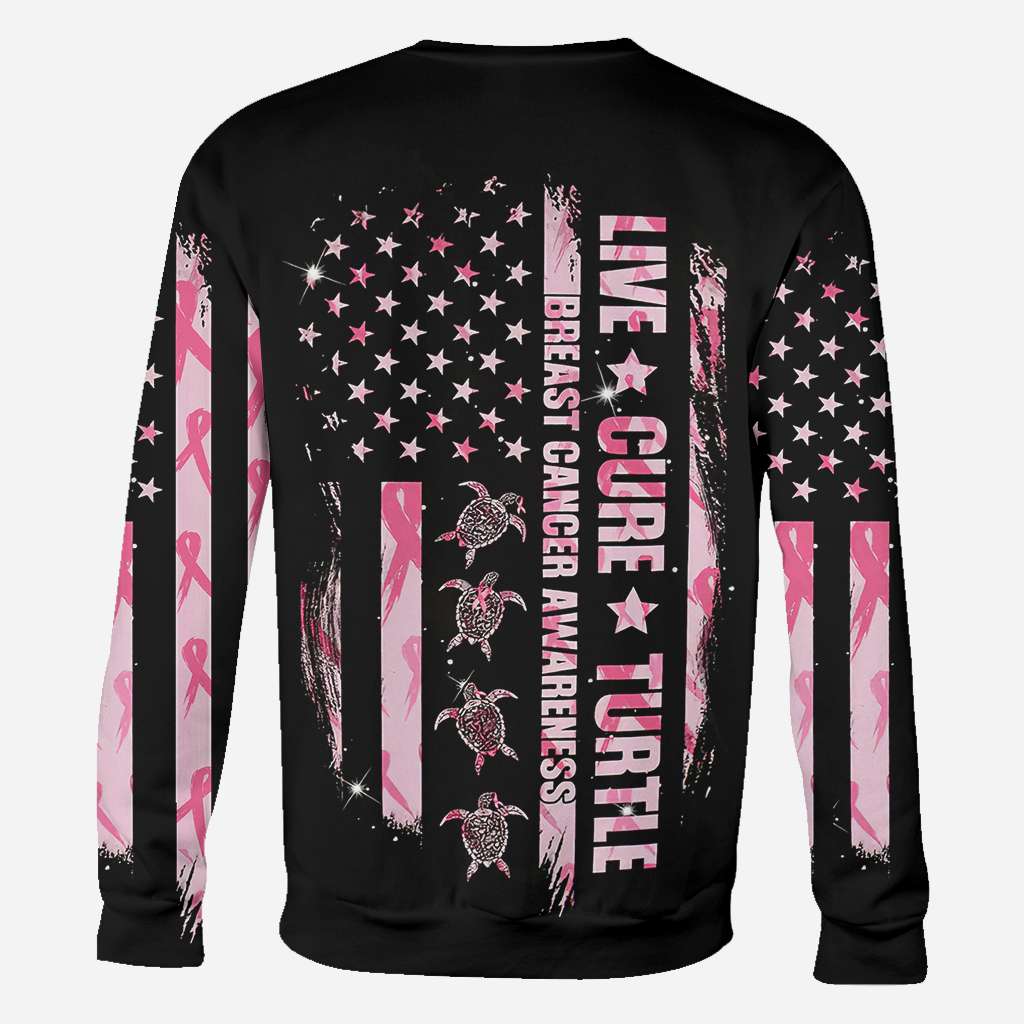 Turtle Breast Cancer Awareness - Breast Cancer Awareness All Over T-shirt and Hoodie 0822