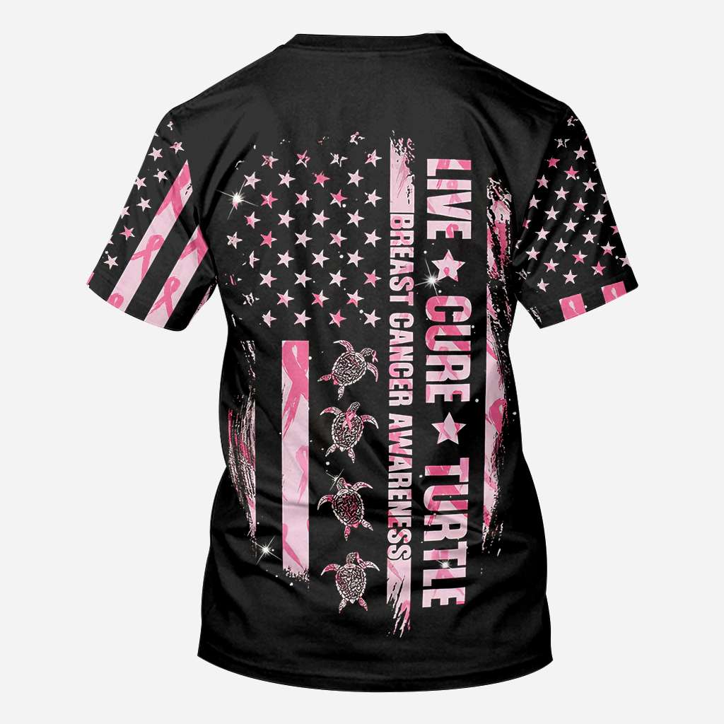 Turtle Breast Cancer Awareness - Breast Cancer Awareness All Over T-shirt and Hoodie 0822