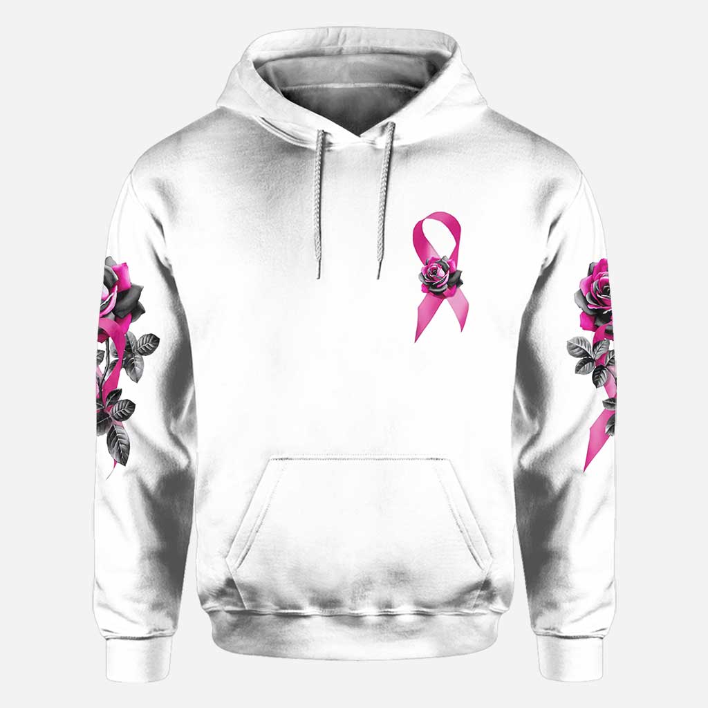 Rose Fight Breast Cancer - T-shirt et sweat à capuche de sensibilisation au cancer du sein 0822