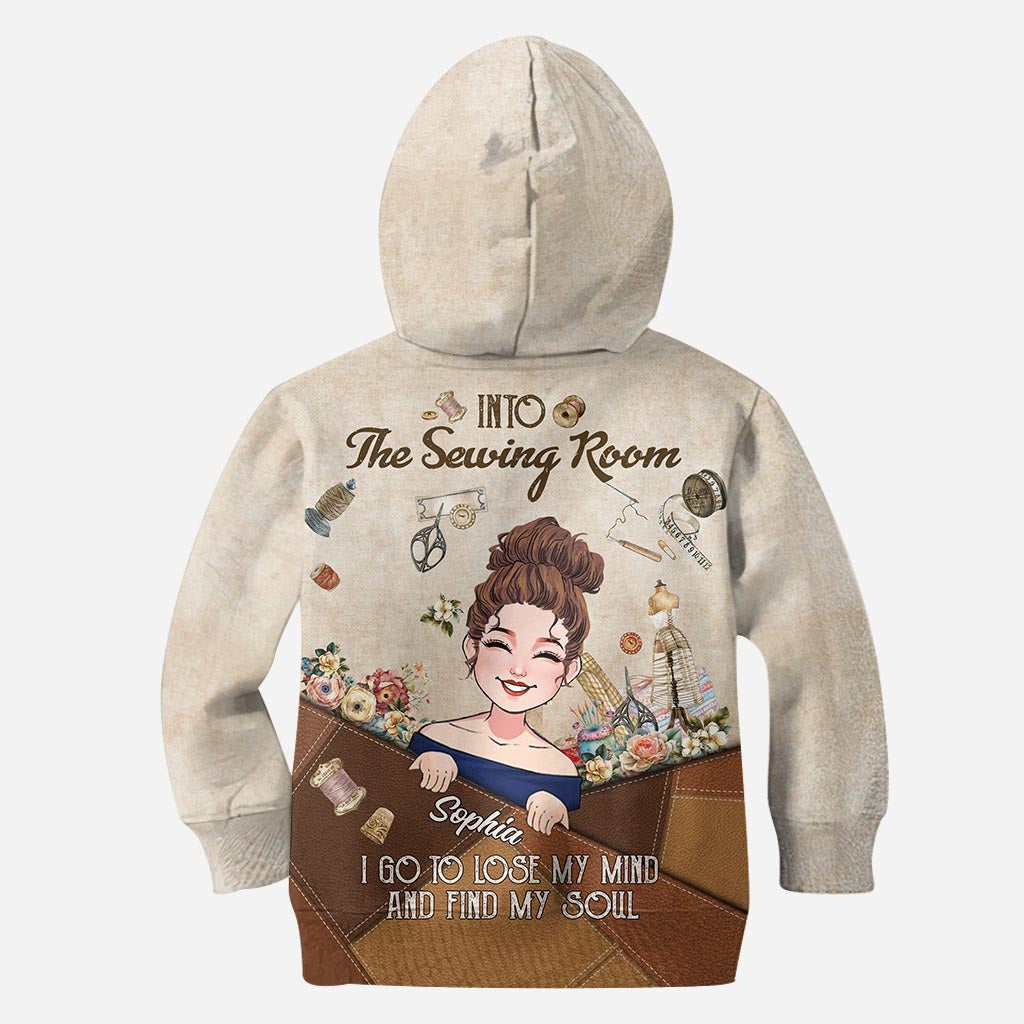 Et me voilà partie à l'atelier de couture ! - Chemise personnalisée à motifs.