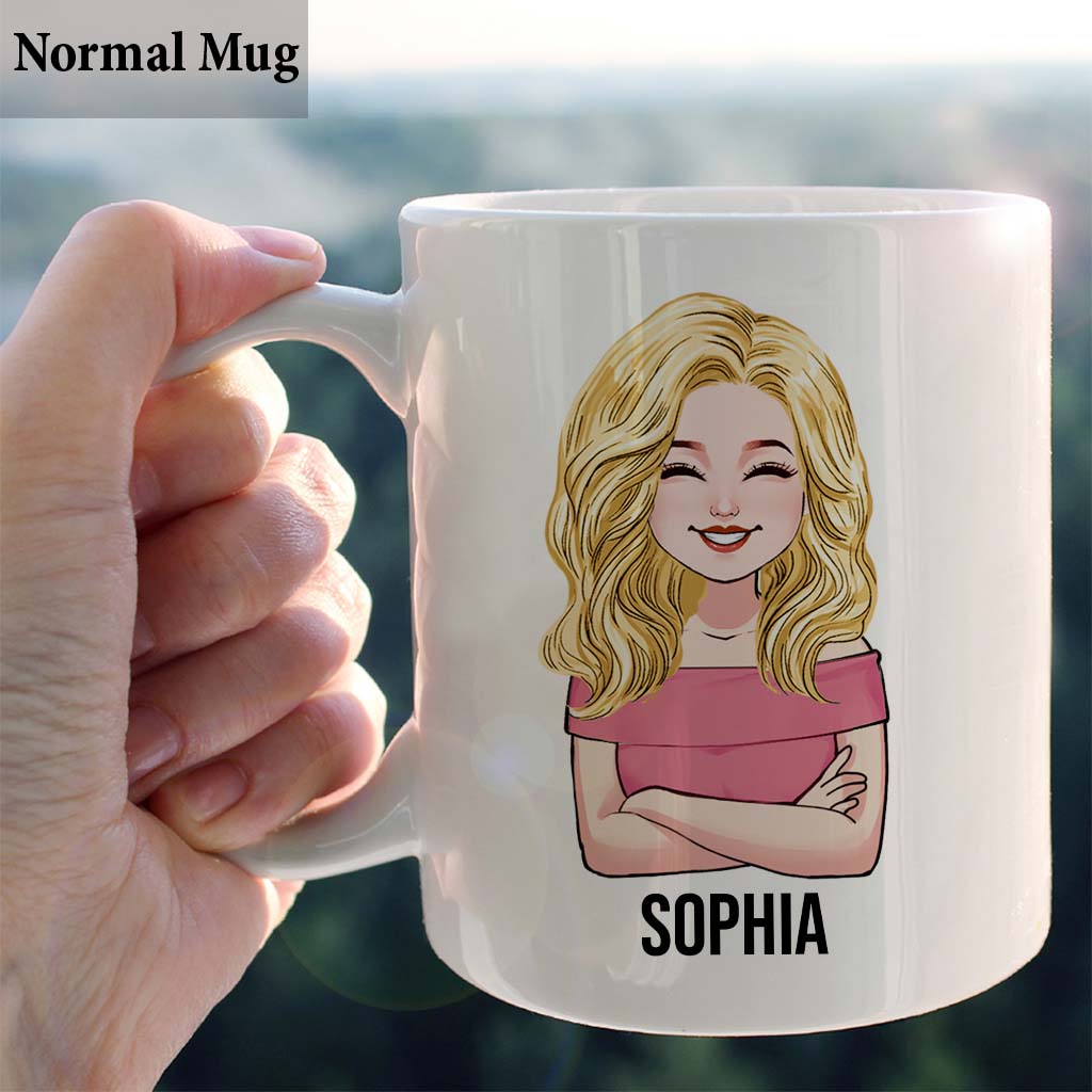 Le frère/la sœur le/la plus moyen(ne) du monde - Mug personnalisé pour frère/sœur