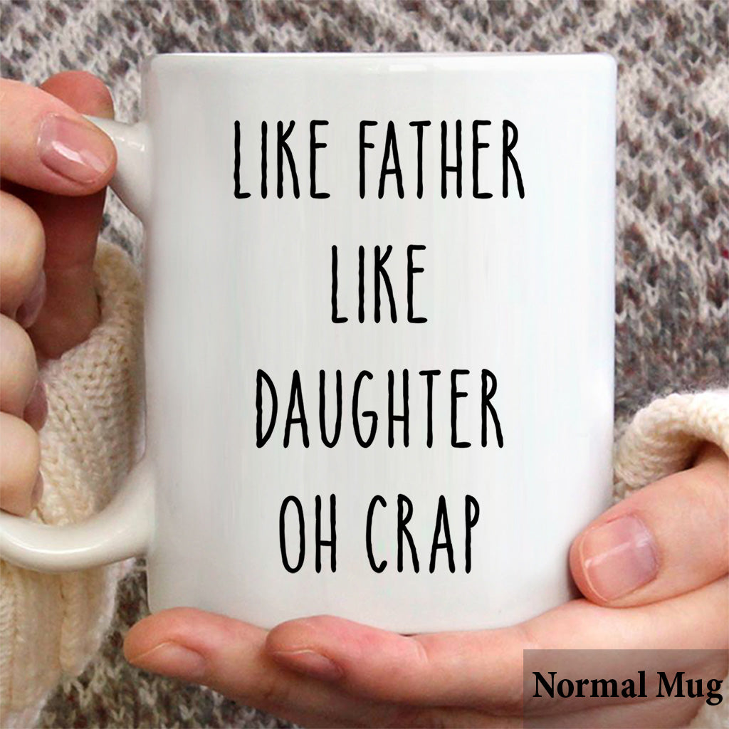 Tel père, tel fils - Cadeau pour papa, papa, fils - Mug personnalisé