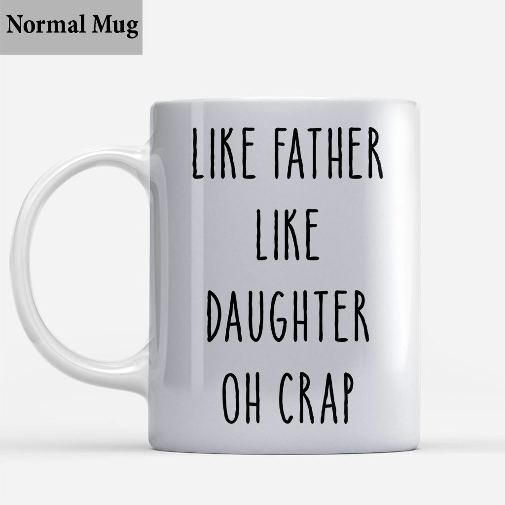 Tel père, tel fils - Cadeau pour papa, papa, fils - Mug personnalisé