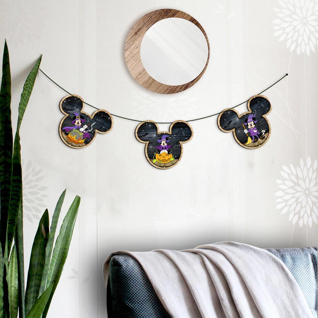 Magic Witch - Halloween Witch 3 Pieces Garland