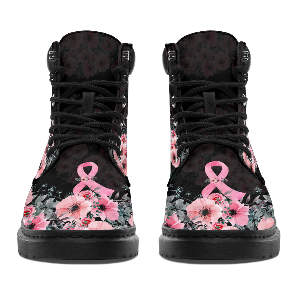 Sensibilisation au cancer du sein Bottes toutes saisons 0622