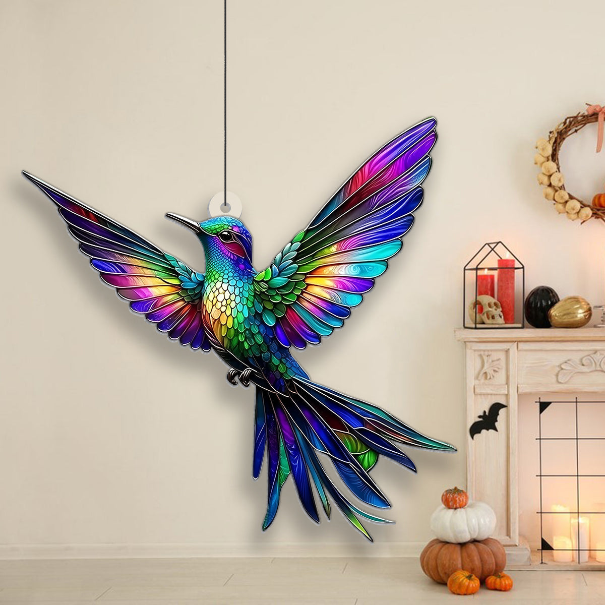 Stunning Hummingbird, Bee, Butterfly... - Personalized Gardening Garden Hanging Ornament