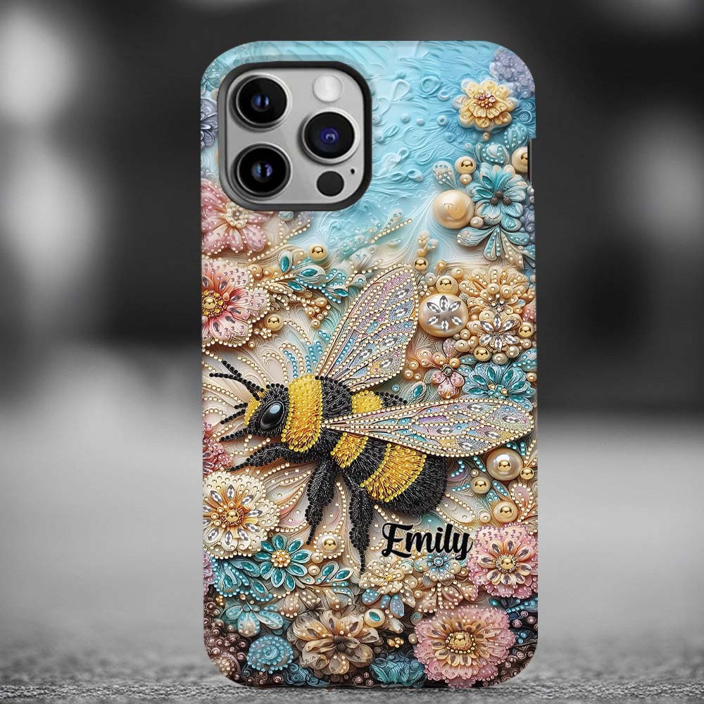 Sparkling Insect - Personalized Gardening Full Print Phone Case