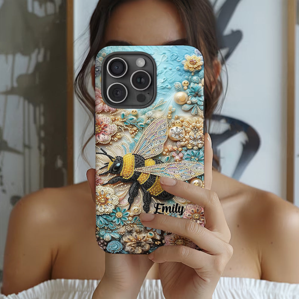 Sparkling Insect - Personalized Gardening Full Print Phone Case