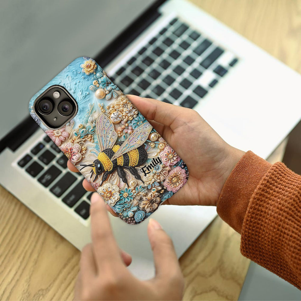 Sparkling Insect - Personalized Gardening Full Print Phone Case