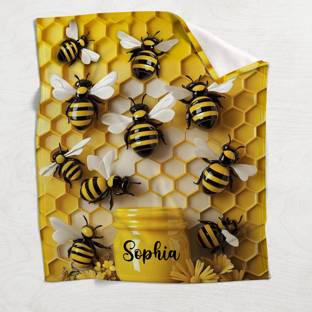 Superbe couverture de jardinage personnalisée « Abeille »