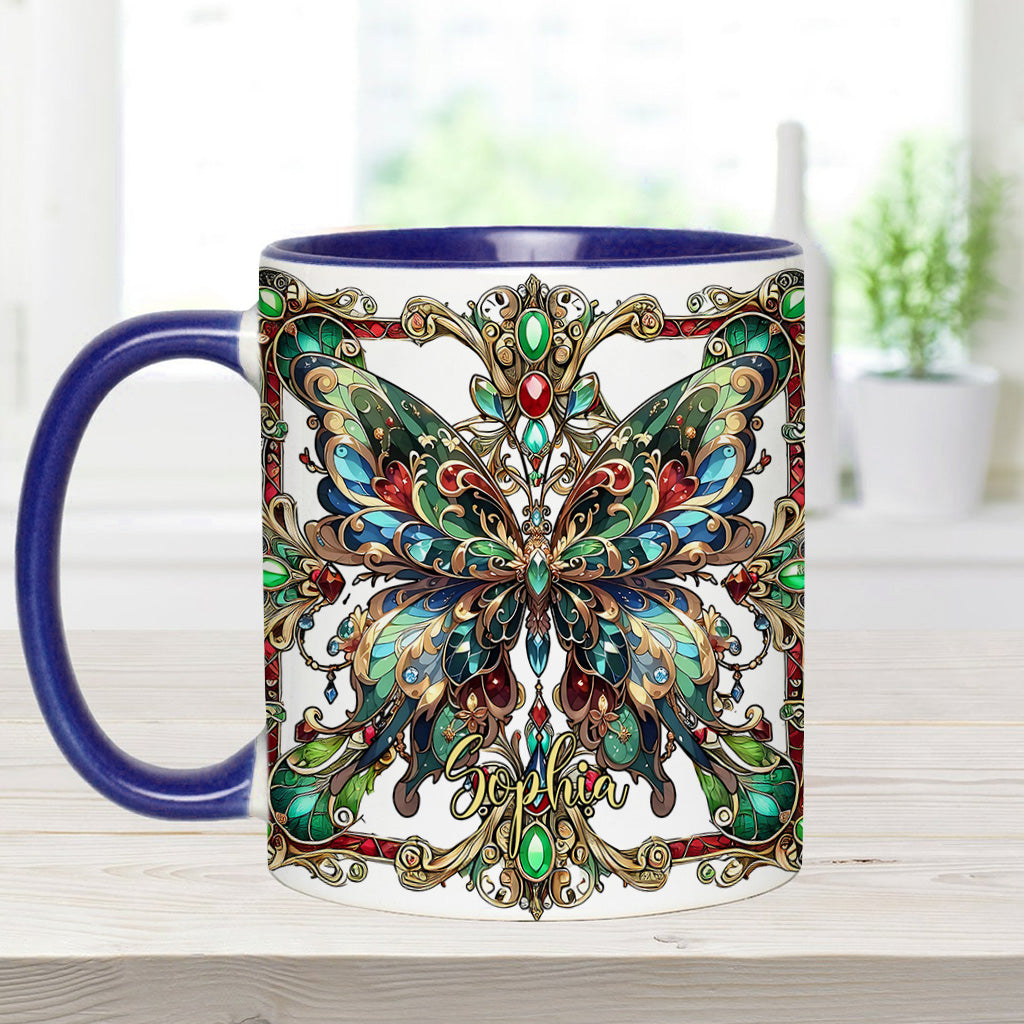 Mug personnalisé à motif papillon - Magnifique papillon