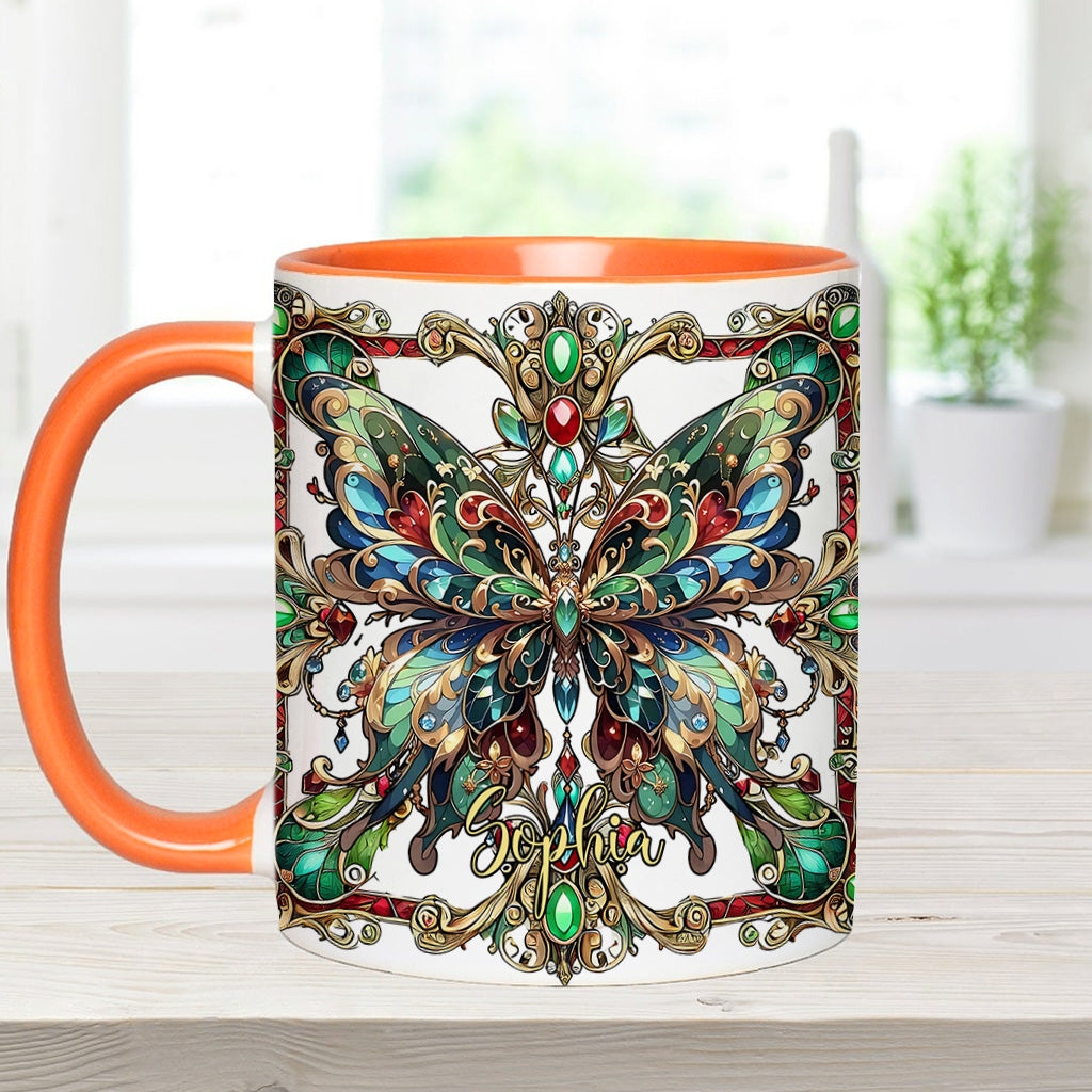 Mug personnalisé à motif papillon - Magnifique papillon