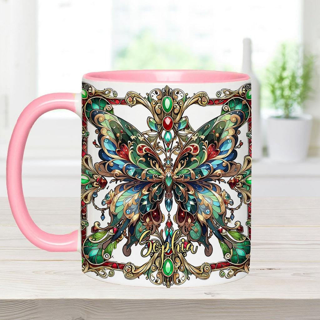 Mug personnalisé à motif papillon - Magnifique papillon