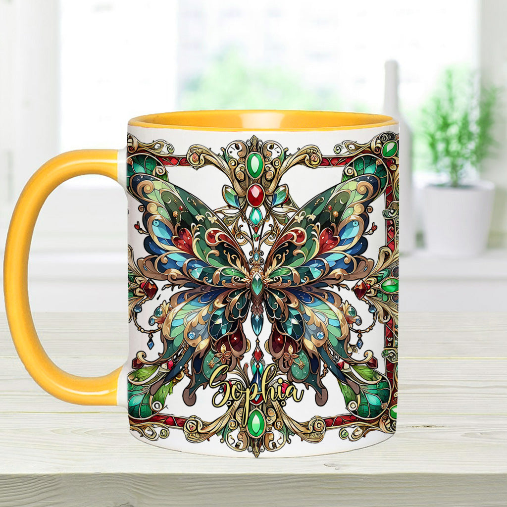Mug personnalisé à motif papillon - Magnifique papillon