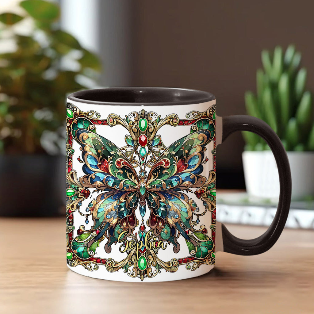 Mug personnalisé à motif papillon - Magnifique papillon