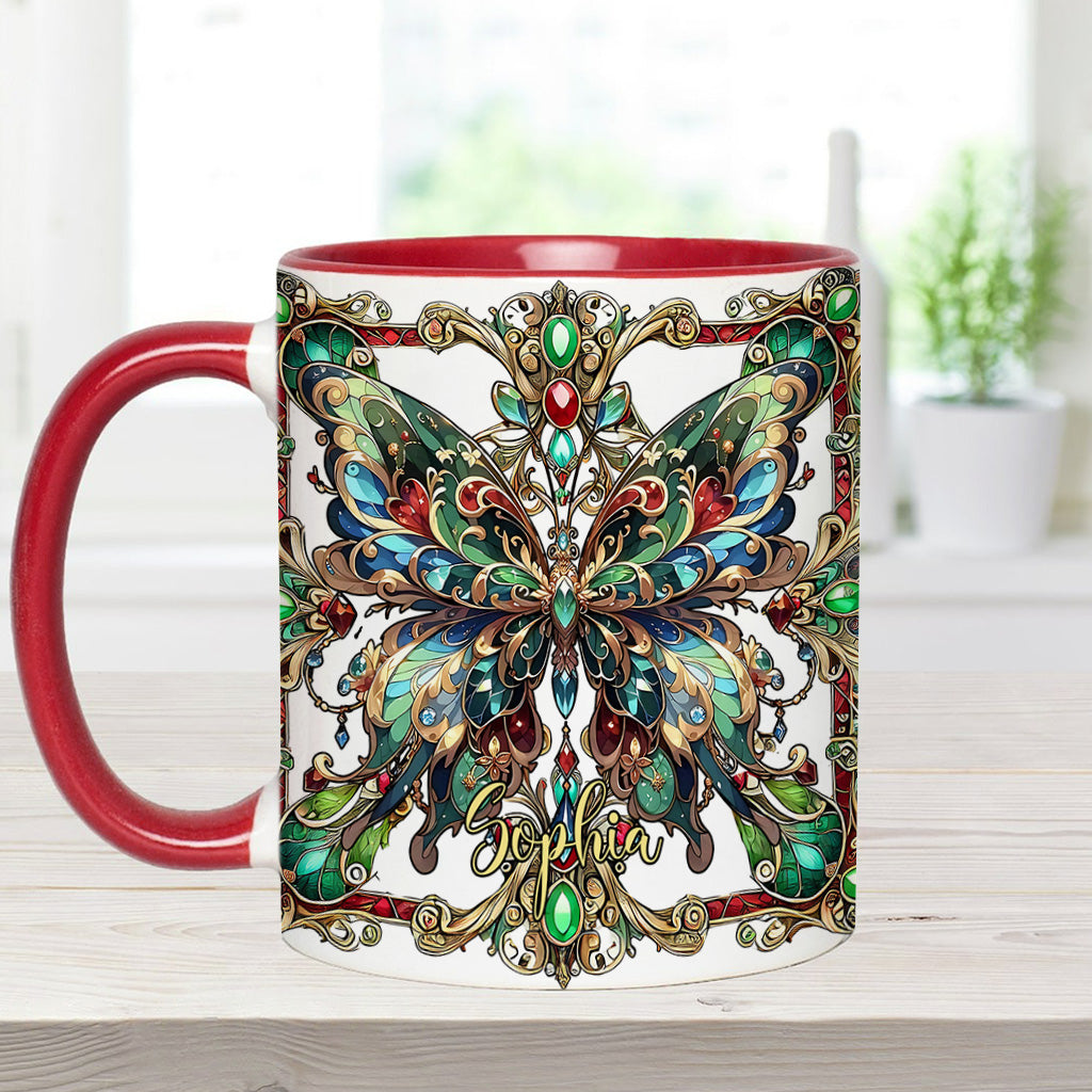 Mug personnalisé à motif papillon - Magnifique papillon