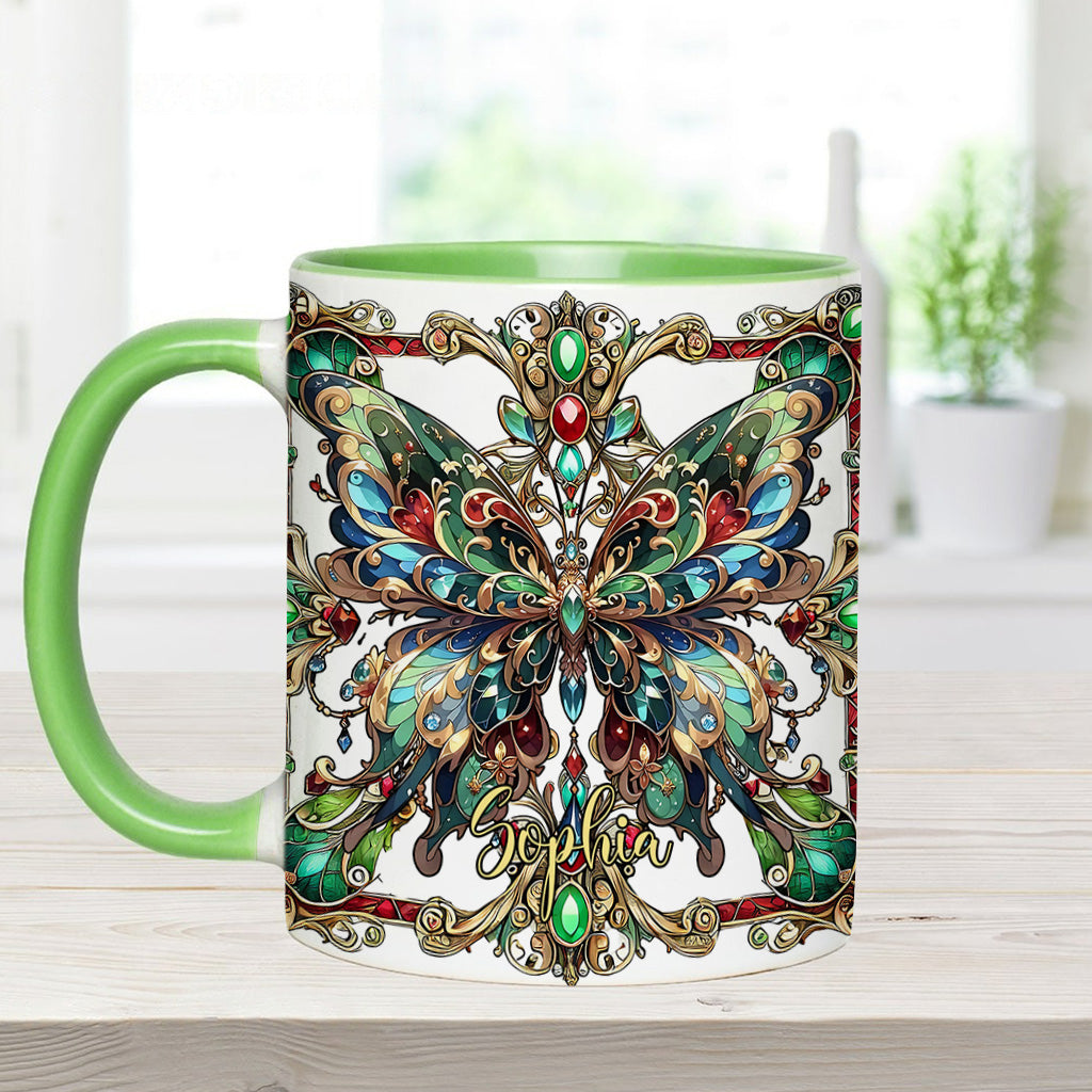 Mug personnalisé à motif papillon - Magnifique papillon