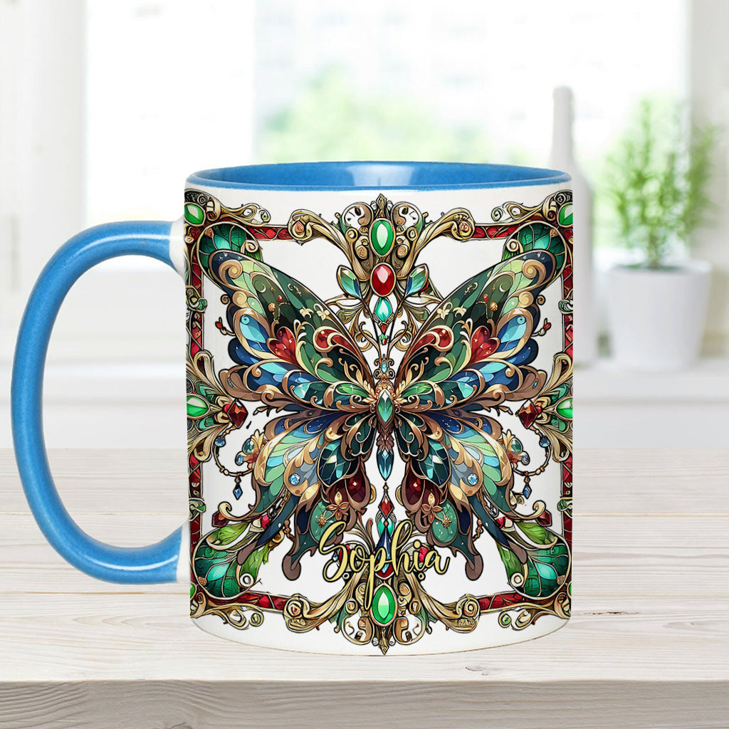 Mug personnalisé à motif papillon - Magnifique papillon