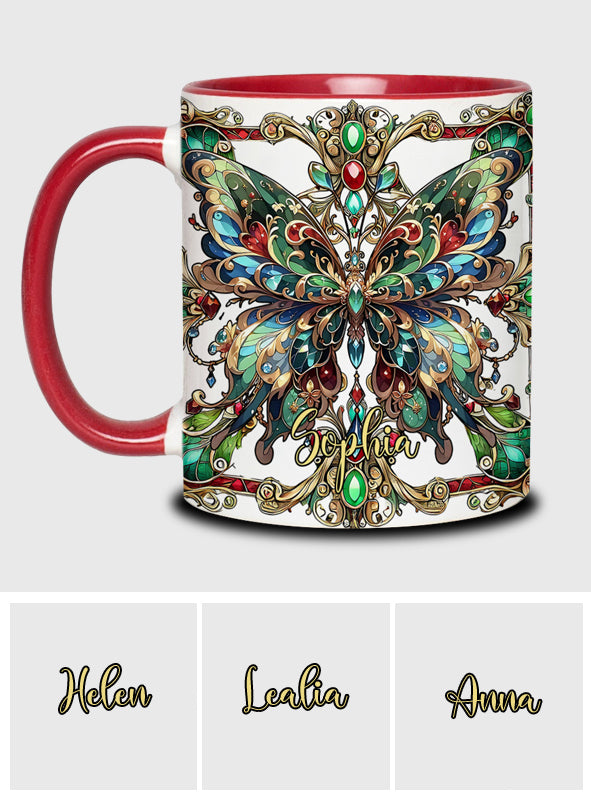 Mug personnalisé à motif papillon - Magnifique papillon