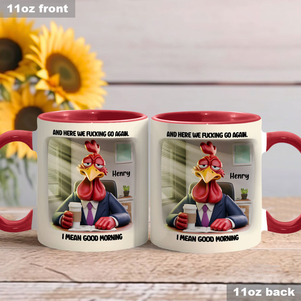 Et on y retourne ! - Mug personnalisé pour collègue