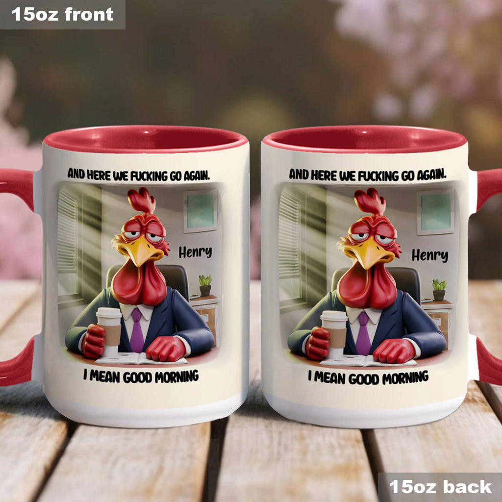 Et on y retourne ! - Mug personnalisé pour collègue