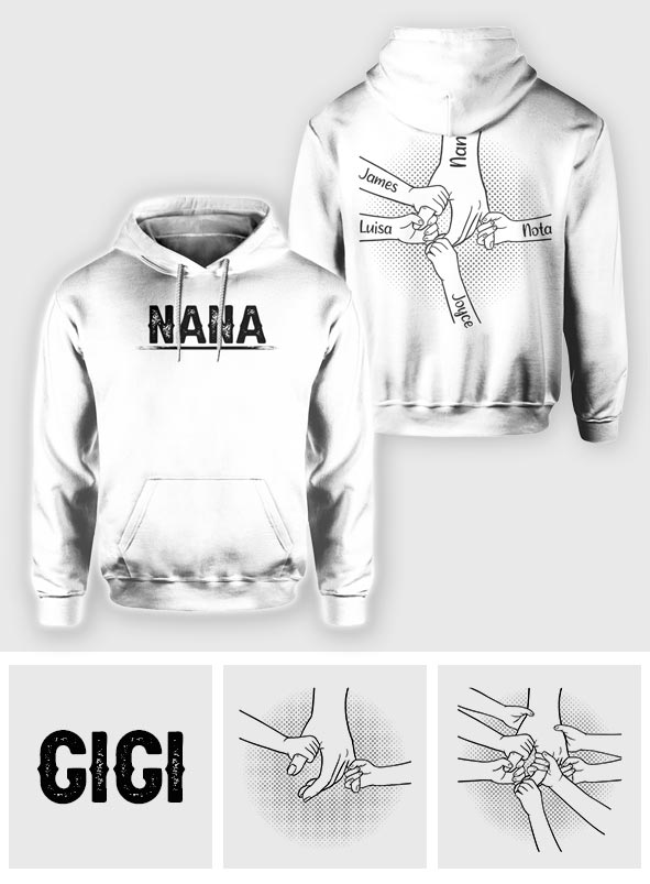 Meilleure grand-mère du monde - T-shirt personnalisé « Grand-mère »