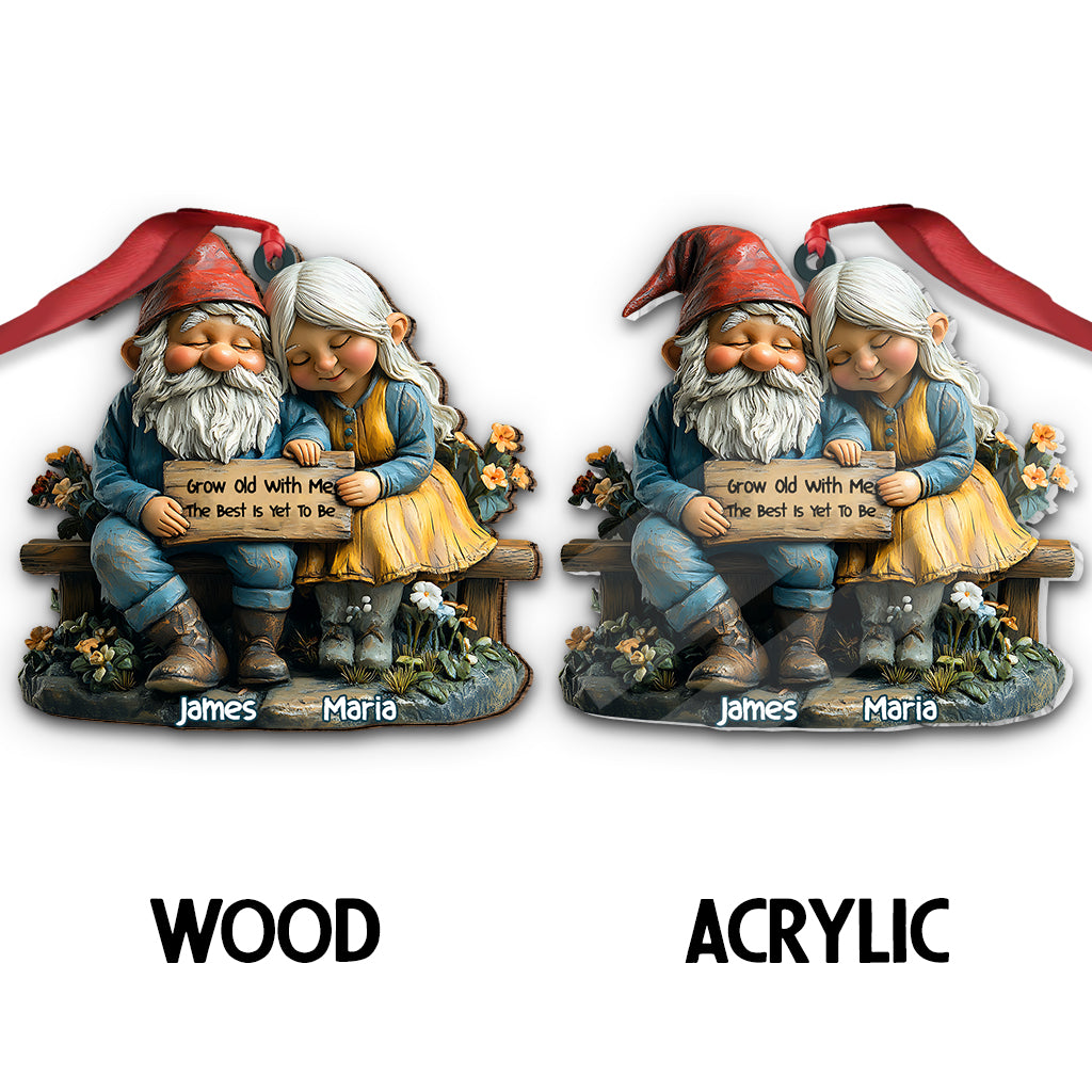 Grow Old With Me - Personalized Gardening Ornament