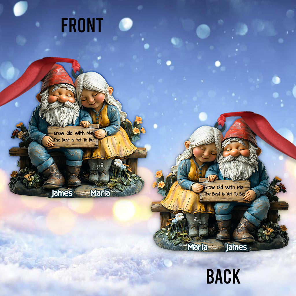 Grow Old With Me - Personalized Gardening Ornament