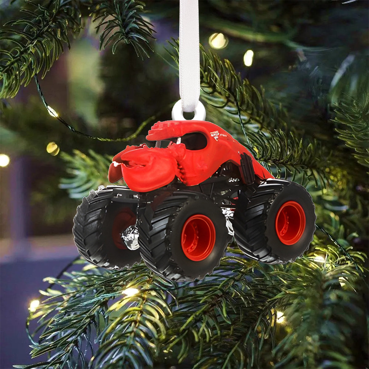 Monster Crusher - Calendrier de l'Avent pliable et personnalisé pour enfants avec décorations