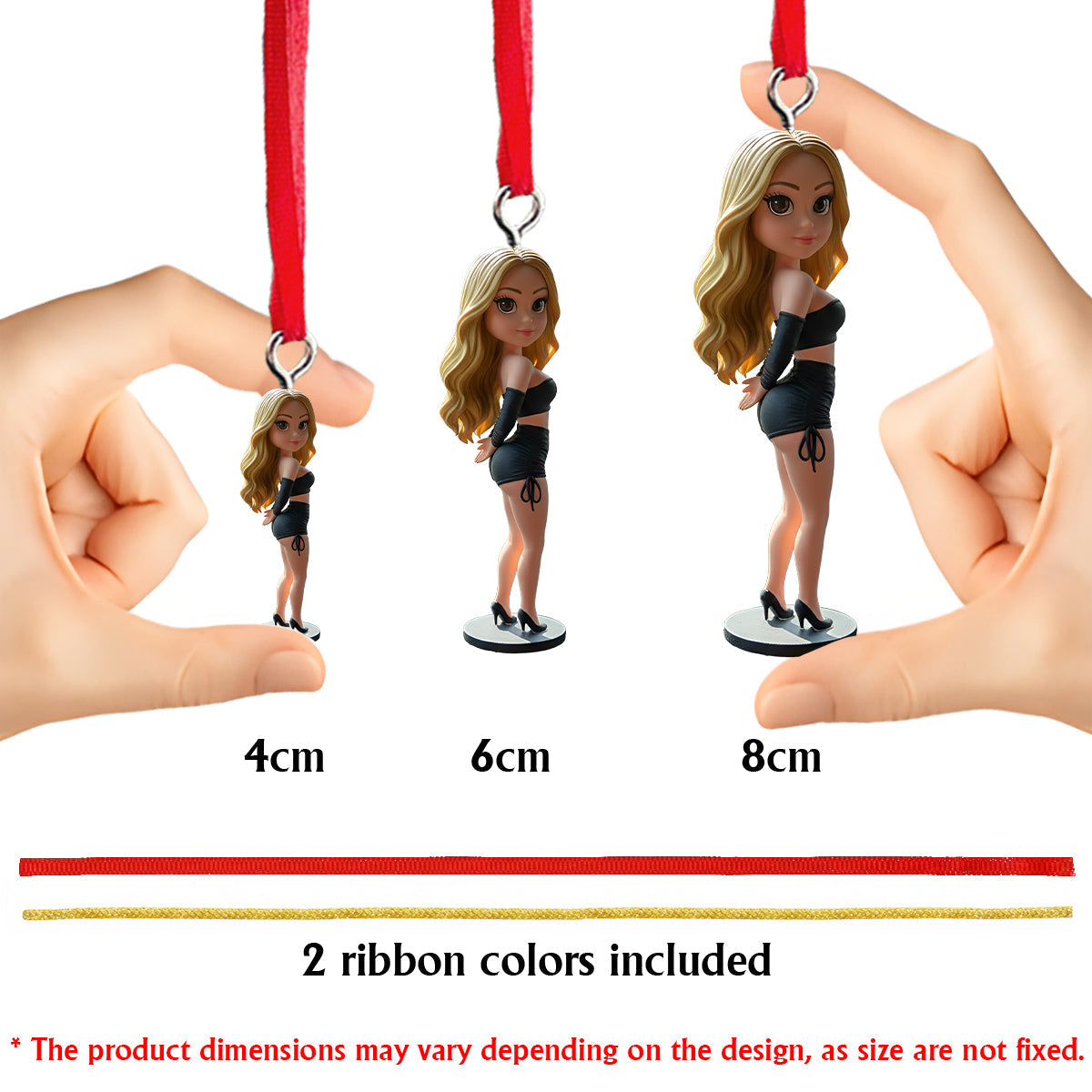 Photo personnalisée - Cadeau pour elle, pour lui - Figurine 3D personnalisée pour couple