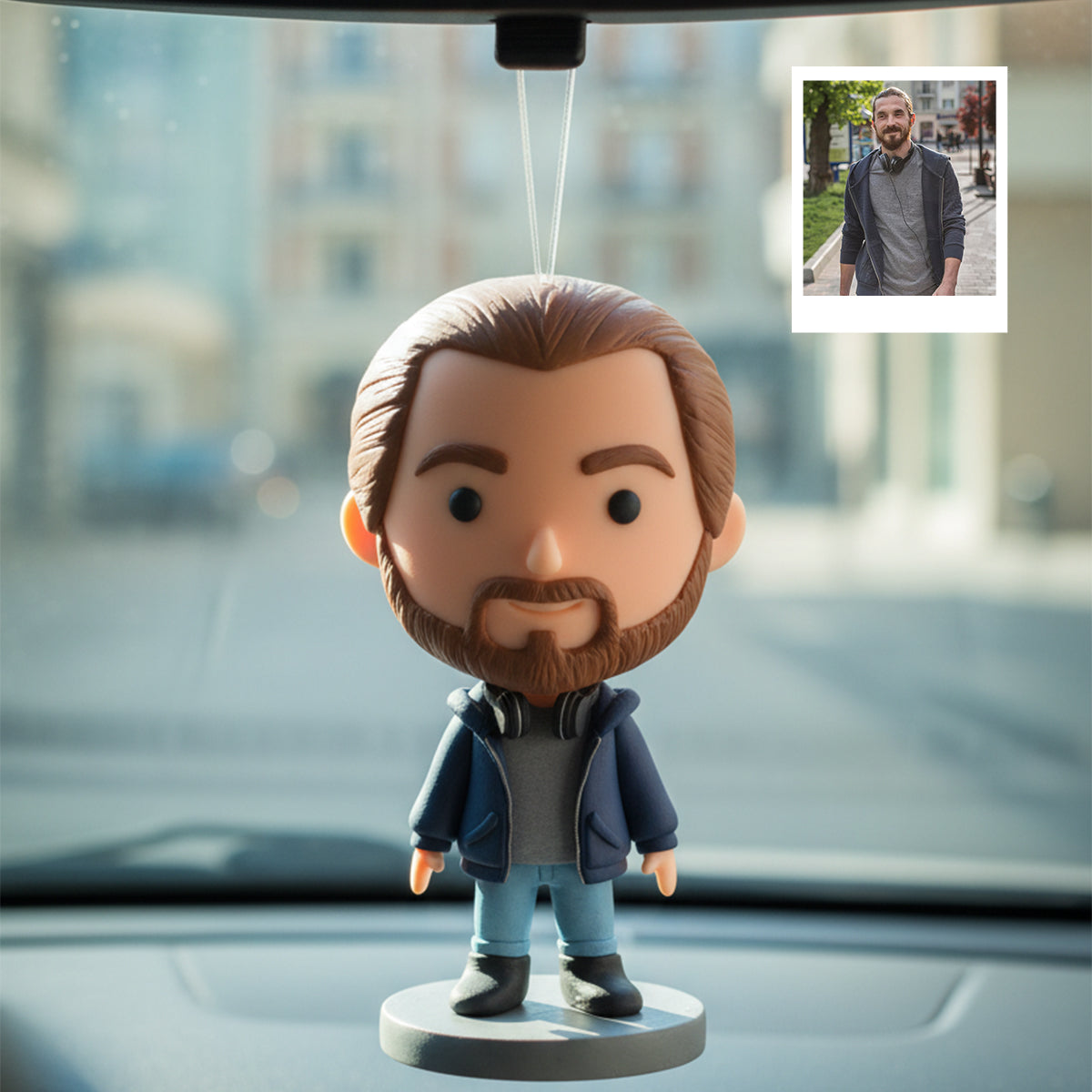 Photo personnalisée - Cadeau pour elle, pour lui - Figurine 3D personnalisée pour couple