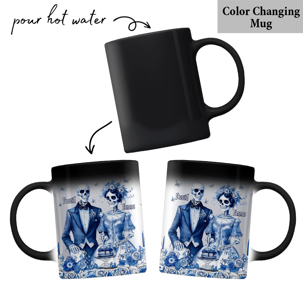 Jusqu'à notre dernier souffle - Mug personnalisé pour couple
