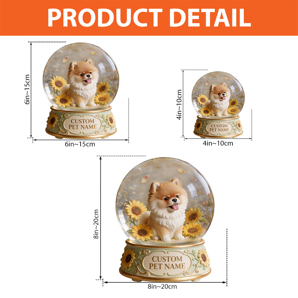 Custom Gift For Pet Owners, Birth Month Flower - Personalized Dog Custom Shaped Acrylic Plaque