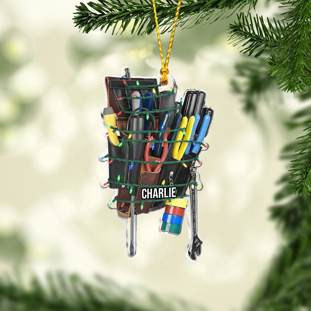 Cadeau pour papa, mari ou fils électricien... - Ornement personnalisé pour électricien