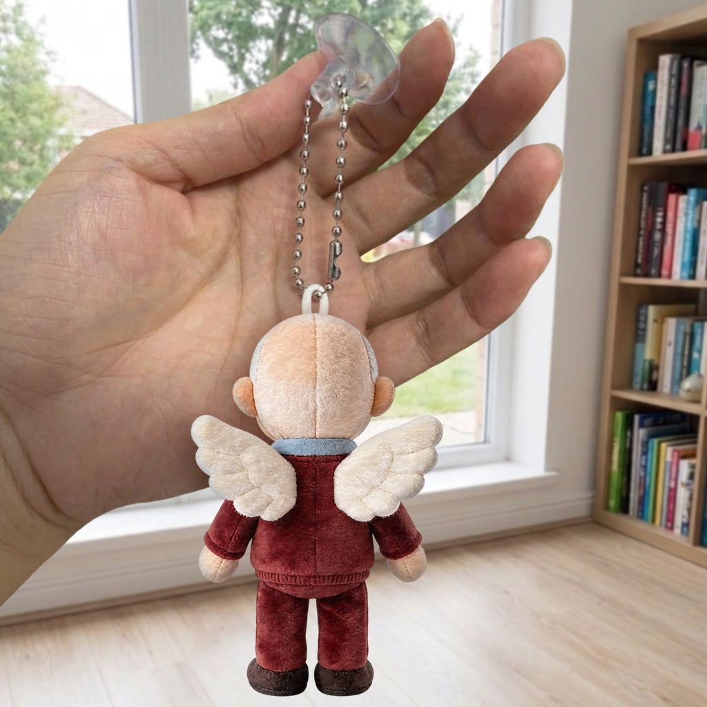 Toujours avec Vous - Porte-clés Mémorial Personnalisé en Peluche
