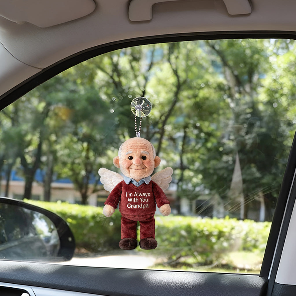 Toujours avec Vous - Porte-clés Mémorial Personnalisé en Peluche