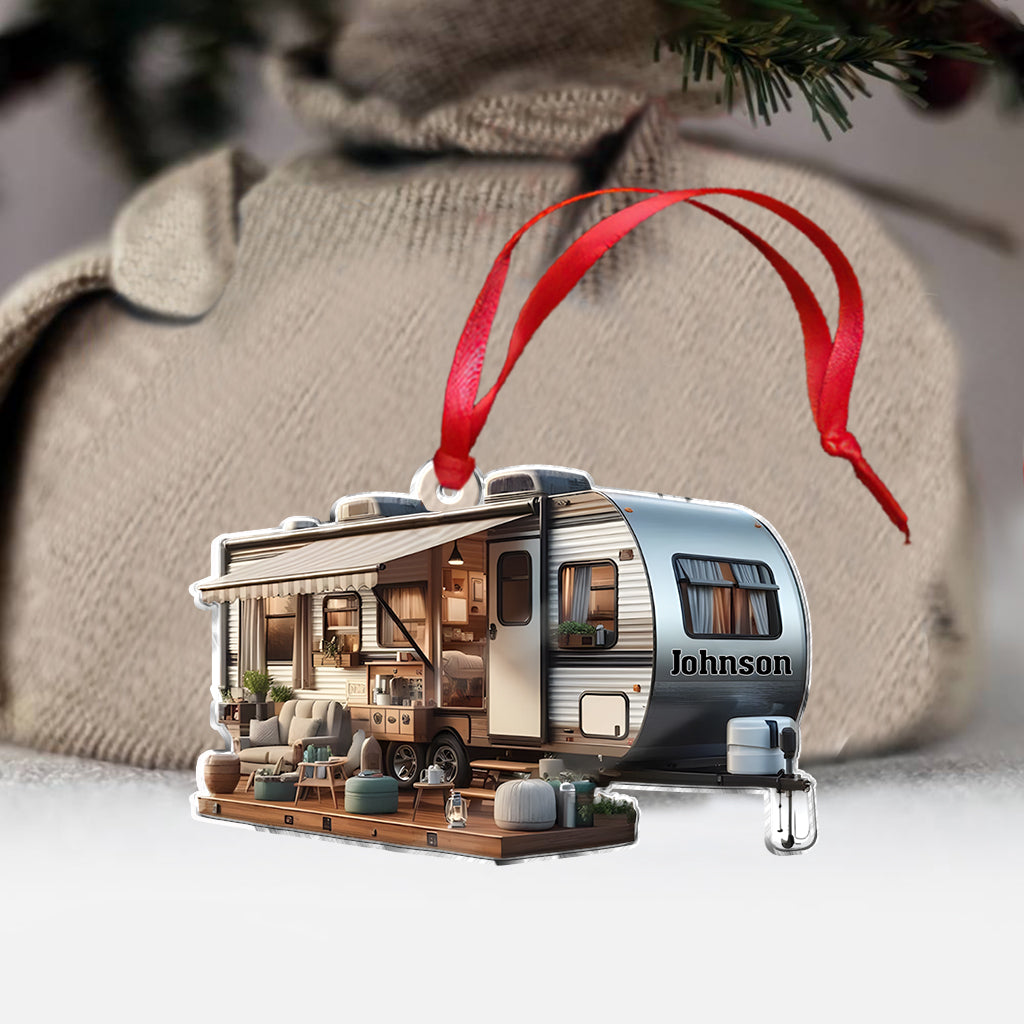 Camping-car personnalisé - Ornement de camping personnalisé