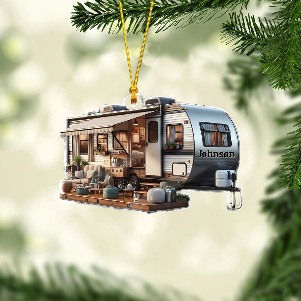 Camping-car personnalisé - Ornement de camping personnalisé