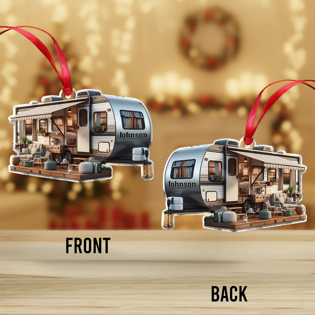 Camping-car personnalisé - Ornement de camping personnalisé