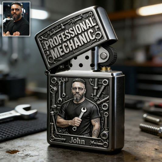 Garage Boss - Cadeau pour Mari, Pour Père - Briquet Personnalisé