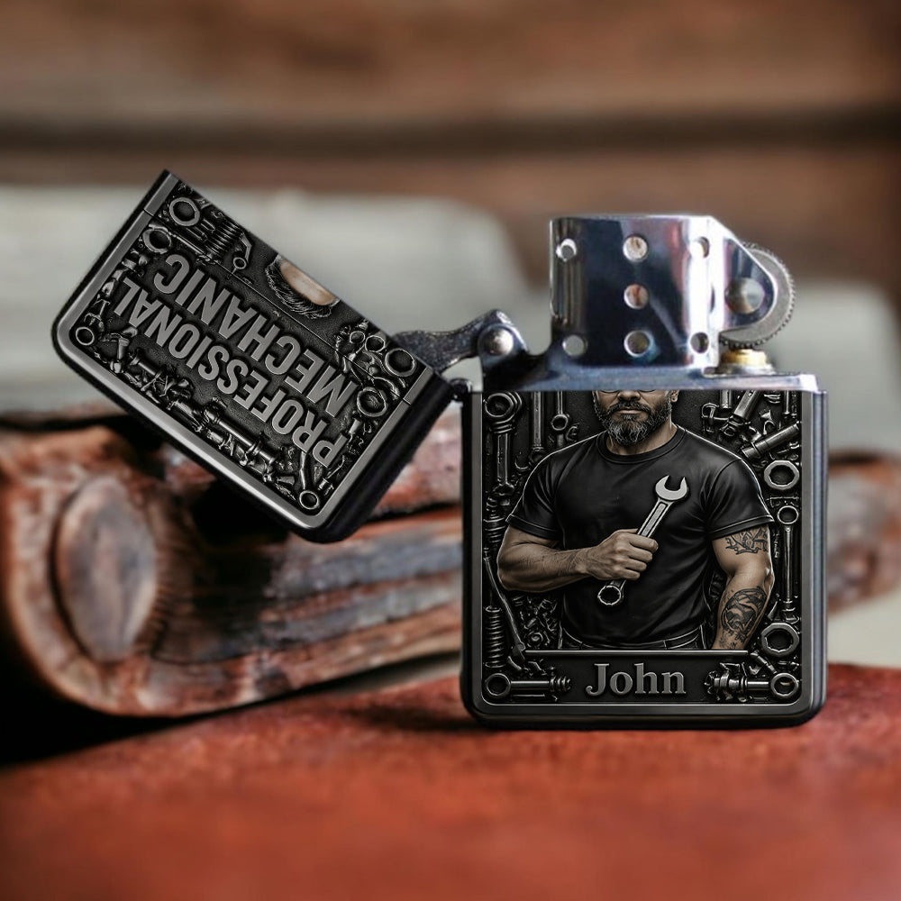 Garage Boss - Cadeau pour Mari, Pour Père - Briquet Personnalisé