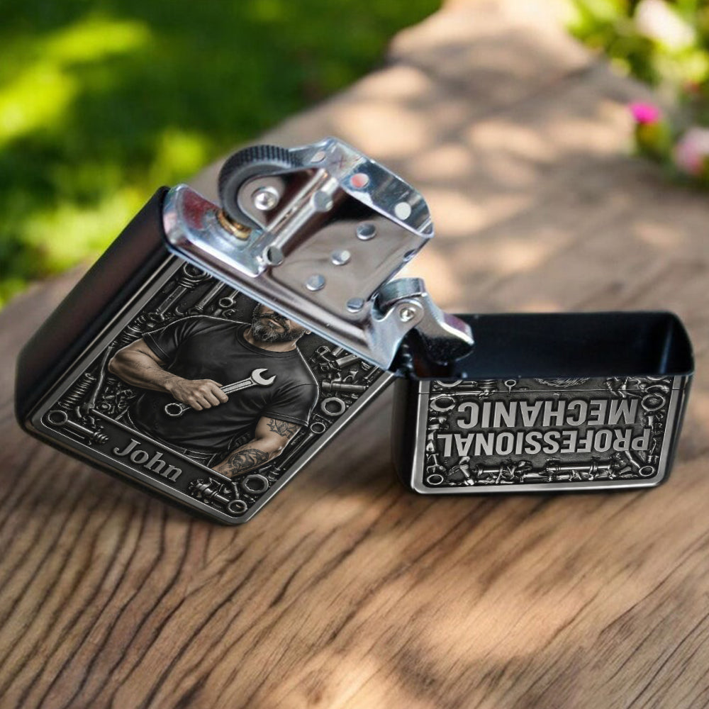 Garage Boss - Cadeau pour Mari, Pour Père - Briquet Personnalisé